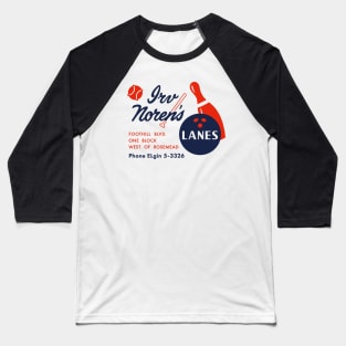 Irv Noren's Lanes_RED Baseball T-Shirt